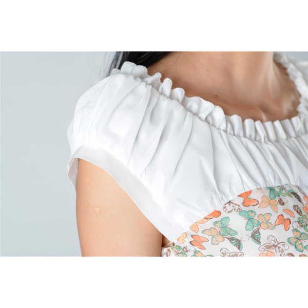 SY004雪紡白色印花連裙細節(jié)圖 SY004雪紡白色印花連裙細節(jié)圖