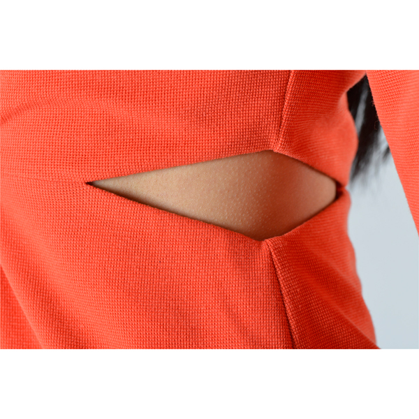 SY005漏空燙鉆連衣裙細節圖