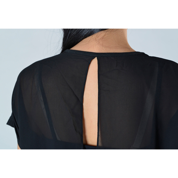 SY014針織車花訂珠短袖細節圖 SY014針織車花訂珠短袖細節圖